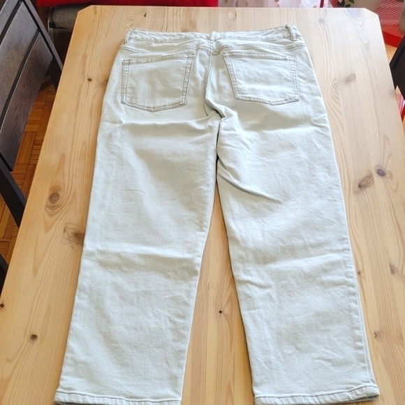 Joe Fresh High-waist Blueish White Jeans US 31 - Picture 3 of 8